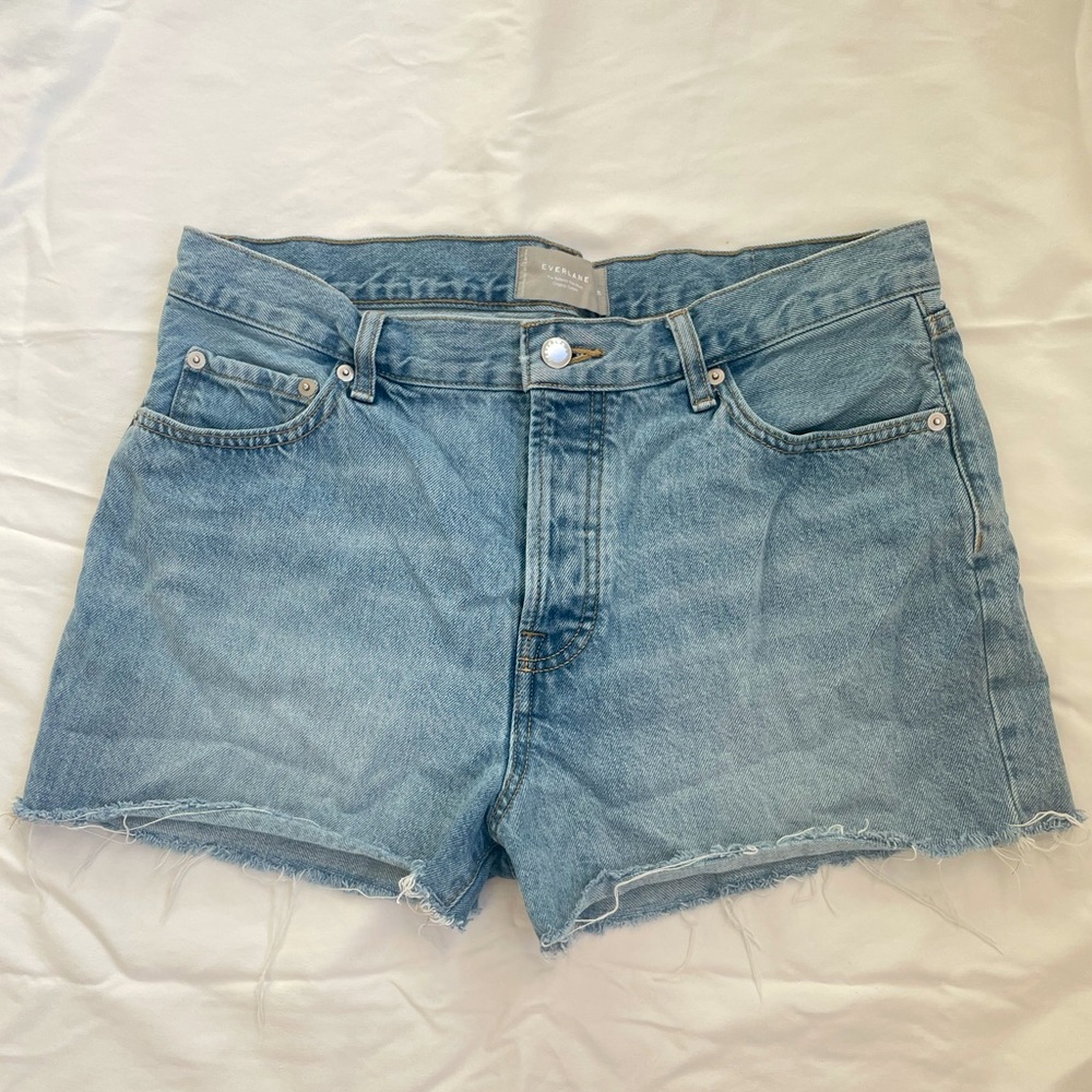Everlane Shorts, Light Denim Wash